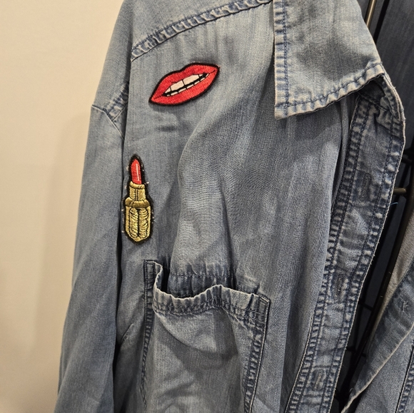 Long Jean jacket - Picture 3 of 6